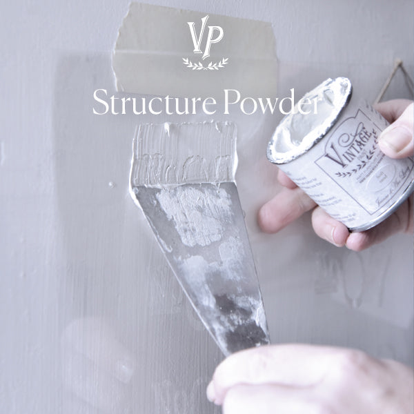 Structure Powder Poudre de Structure Vintage Paint application pochoir relief