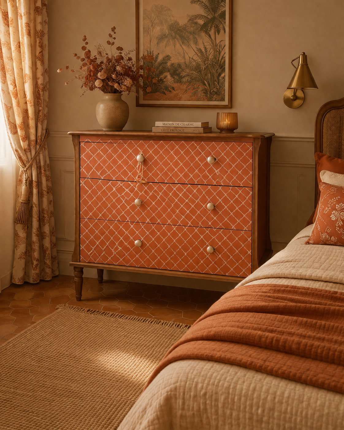 Commode aux milles histoires - teinte Pretty Peach
