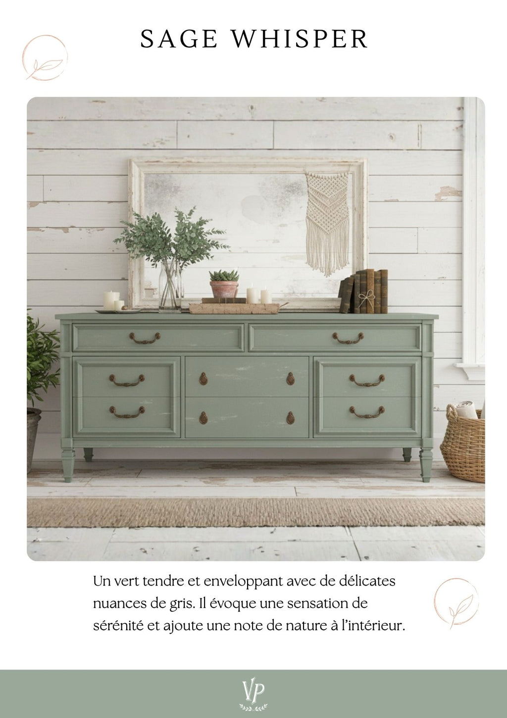 Sage Whisper — Peinture à la craie Vintage Paint