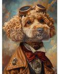 Découpage Décor Tissue Paper – Dog Aviateur