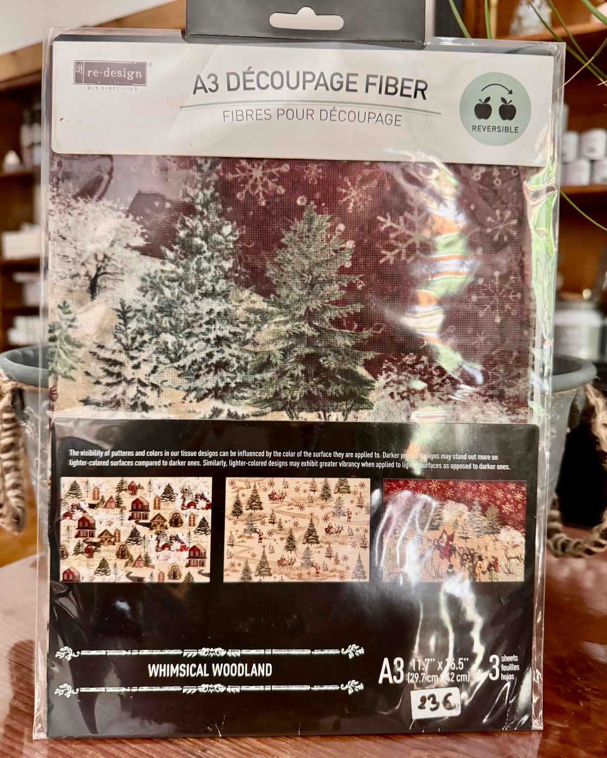 Découpage Décor Tissue Paper – Whimsical Woodland