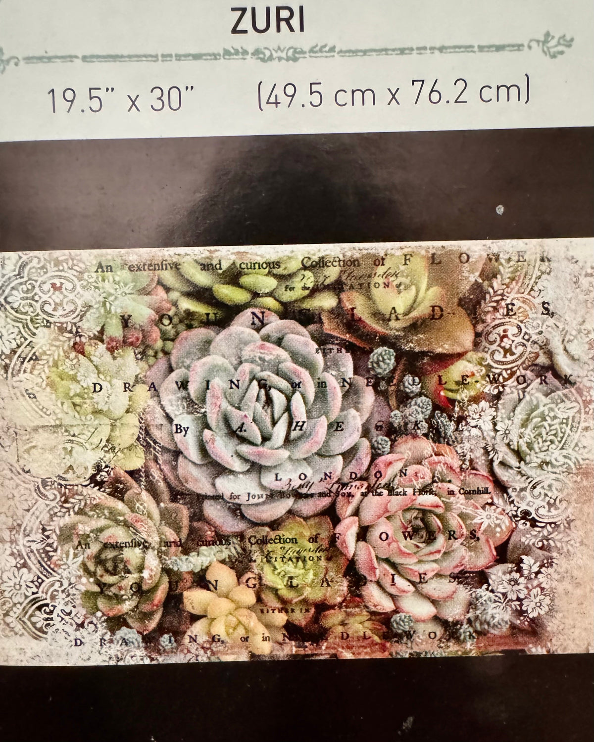 Découpage Décor Tissue Paper Zuri – packaging Redesign