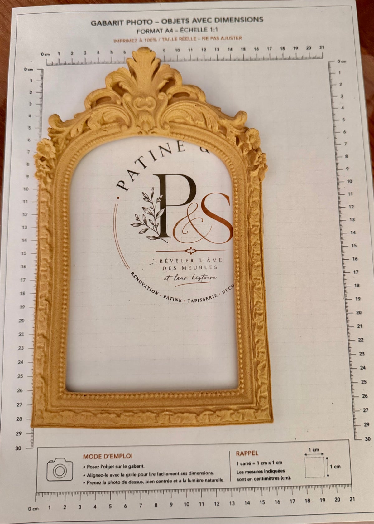 Ornements WOODWILL- Decorative Frame